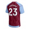Herren Fußballbekleidung Aston Villa Philippe Coutinho #23 Heimtrikot 2023-24 Kurzarm